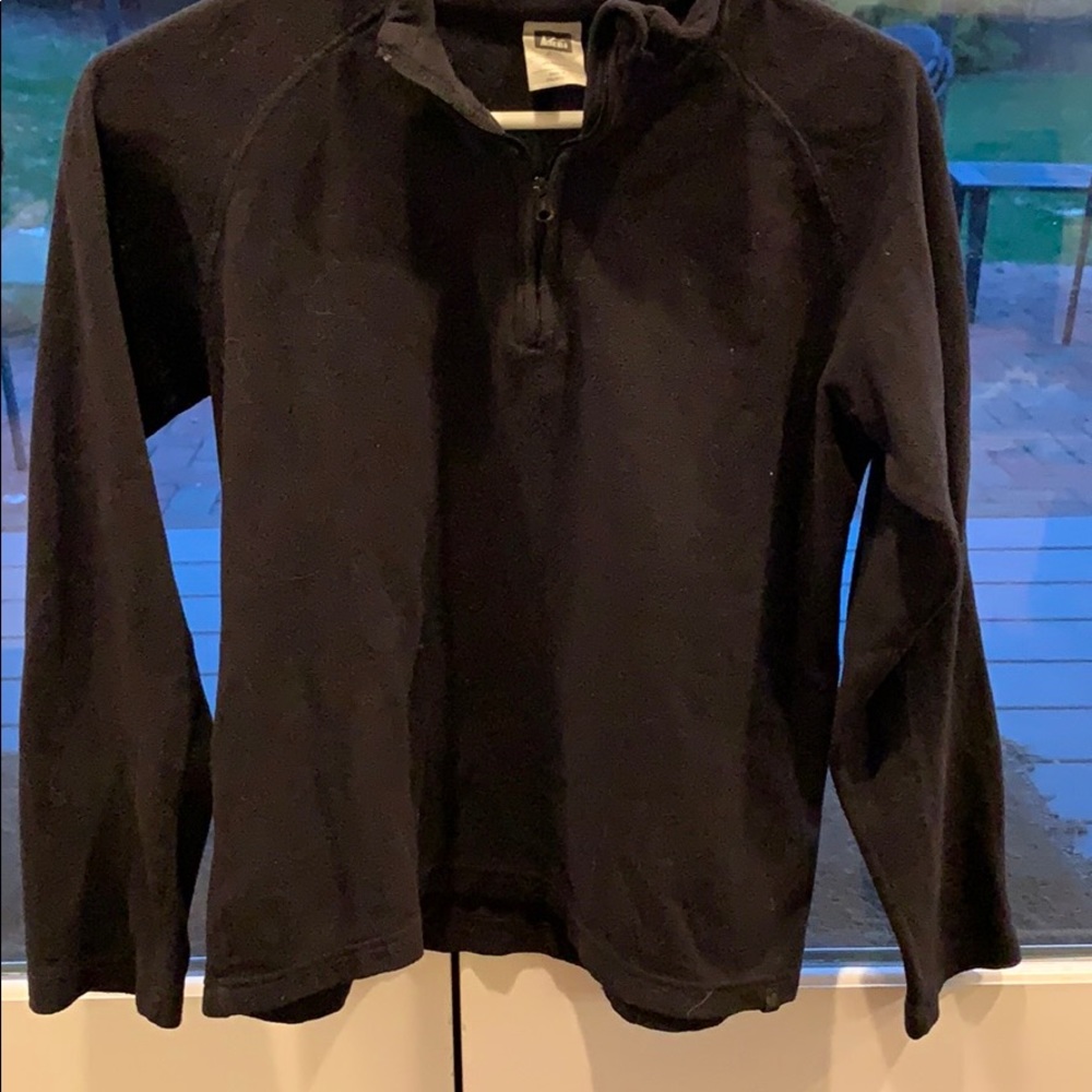REI kids 1/4 zip sweater